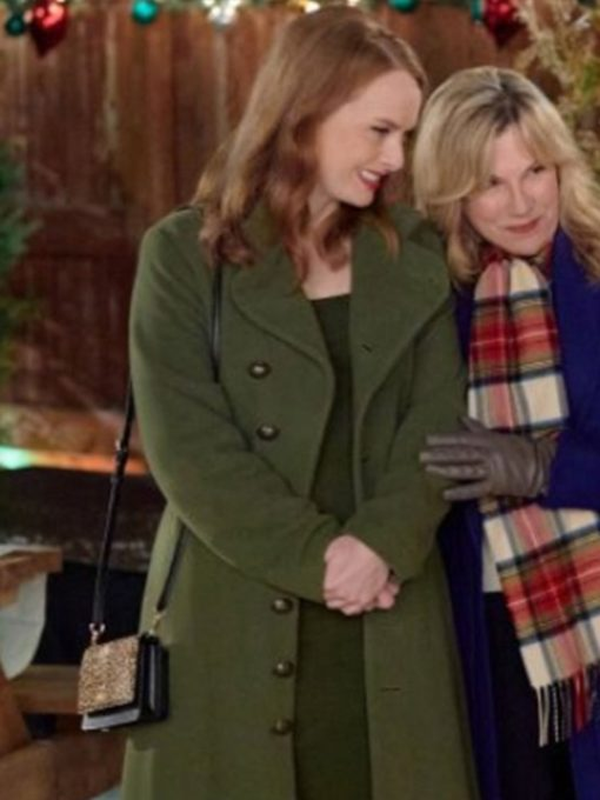 Alex Paxton-Beesley Our Christmas Green Trench Coat