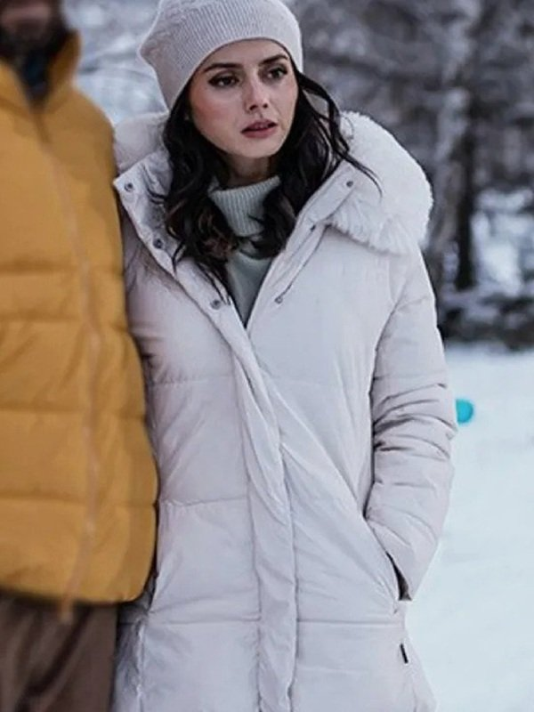 Amrita Acharia There’s Something White Puffer Jacket