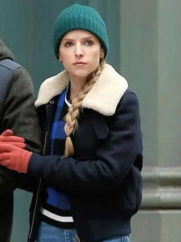Anna Kendrick Love Life Shearling Jacket