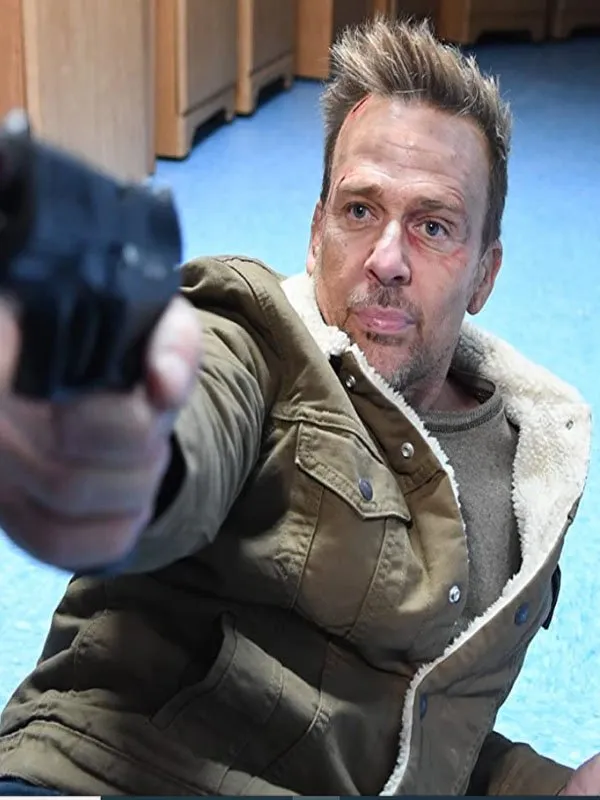 Assault On VA-33 Sean Patrick Flanery Shearling Jacket