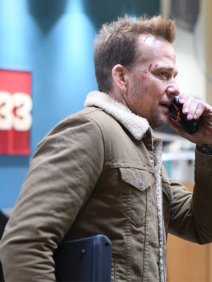 Assault On VA-33 Sean Patrick Flanery Shearling Jacket