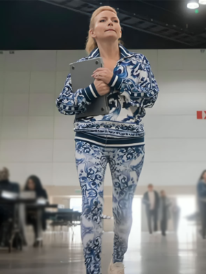 Becki Newton The Lincoln Lawyer S03 Lorna Print Tracksuit