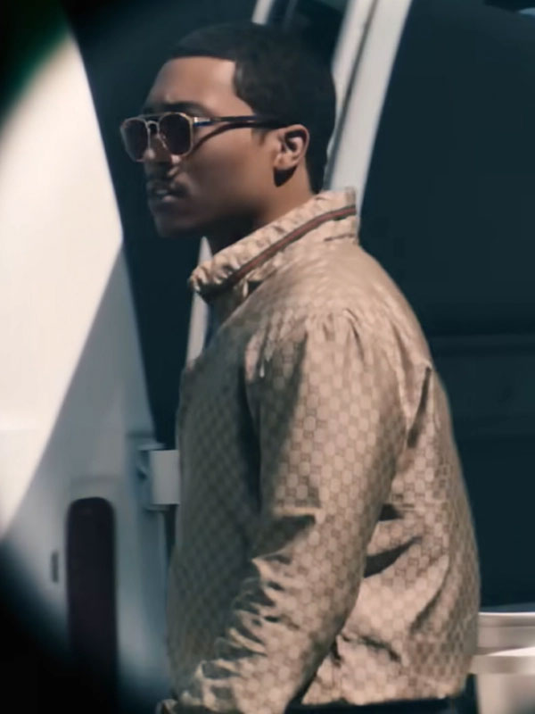 BMF S03 Big Meech Flenory Brown Bomber Jacket