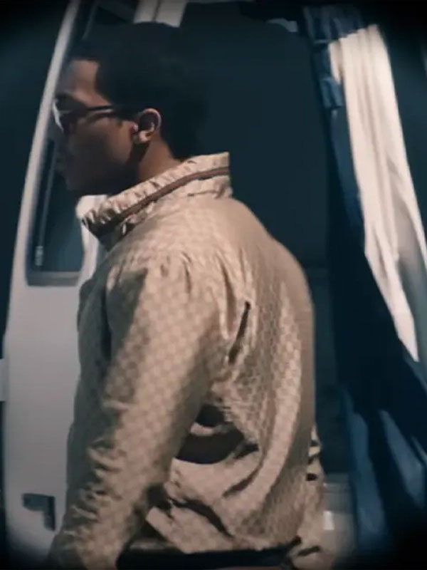 BMF S03 Big Meech Flenory Brown Bomber Jacket