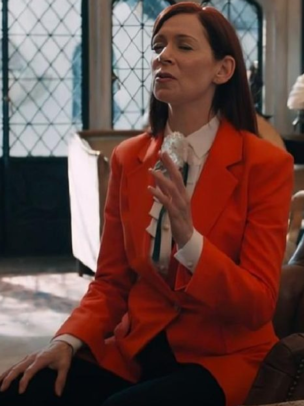 Carrie Preston Elsbeth S02 Red Suiting Blazer