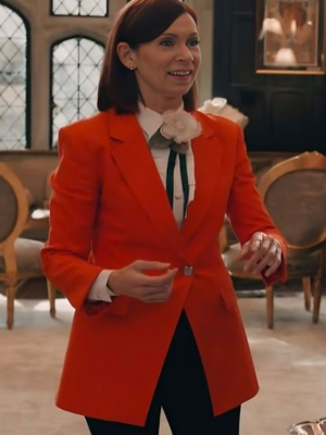 Carrie Preston Elsbeth S02 Red Suiting Blazer