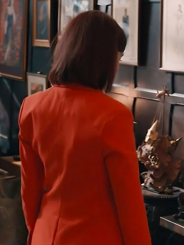 Carrie Preston Elsbeth S02 Red Suiting Blazer