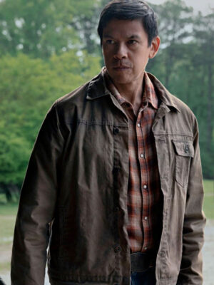 Chaske Spencer Ruben Shanley Teacup Brown Cotton Jacket