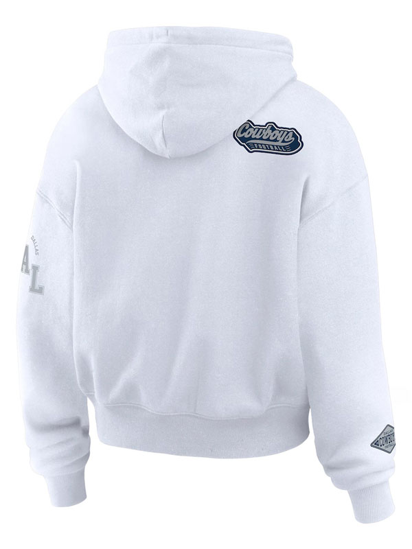 Dallas Cowboys Wear By Erin Andrews Quarter-Zip Hoodie