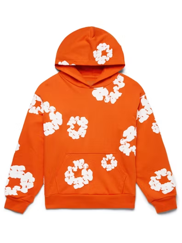 Denim Tears The Cotton Wreath Oversized Pullover Hoodie