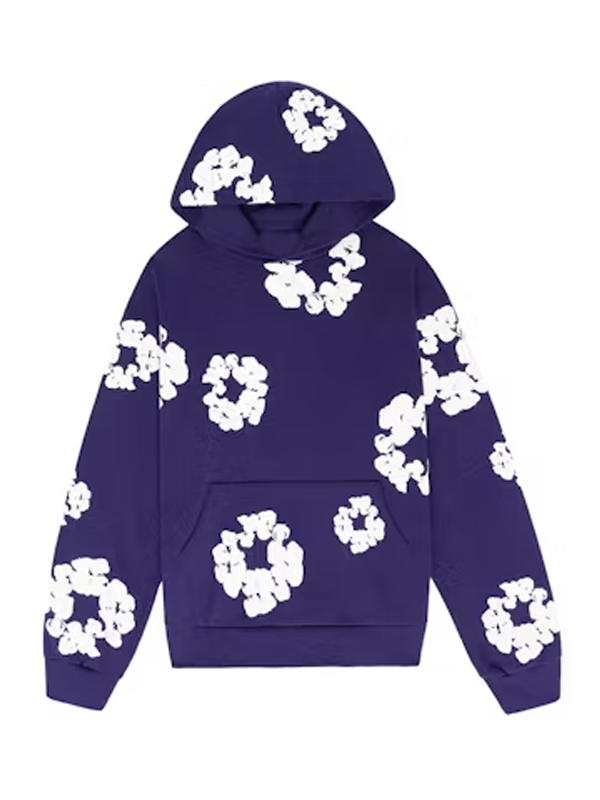 Denim Tears The Cotton Wreath Oversized Pullover Hoodie
