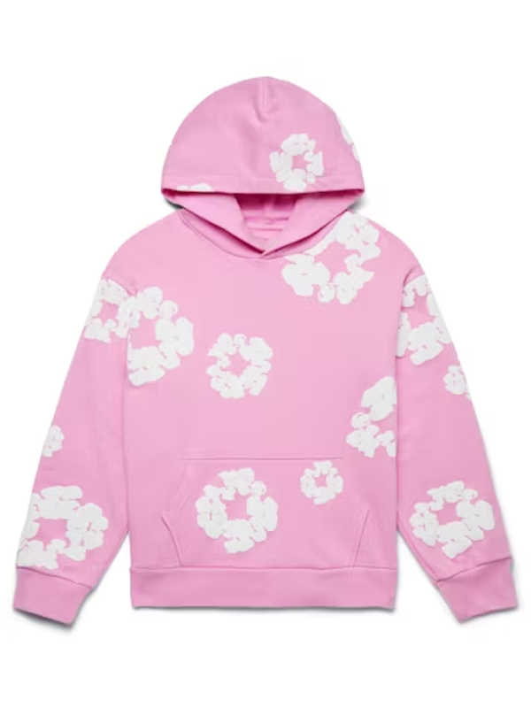 Denim Tears The Cotton Wreath Oversized Pullover Hoodie
