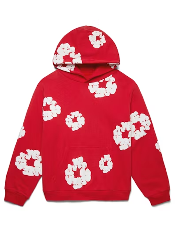Denim Tears The Cotton Wreath Oversized Pullover Hoodie
