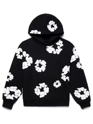 Denim Tears The Cotton Wreath Oversized Pullover Hoodie