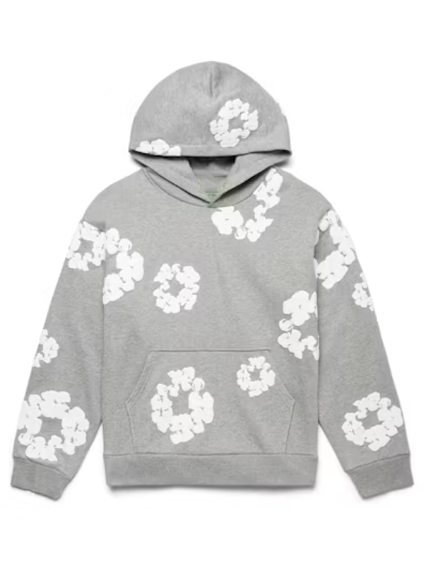 Denim Tears The Cotton Wreath Oversized Pullover Hoodie