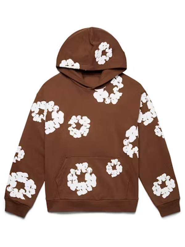 Denim Tears The Cotton Wreath Oversized Pullover Hoodie