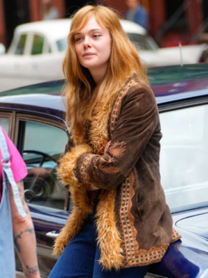 elle-fanning-a-complete-unknown-brown-fur-suede-jacket-1