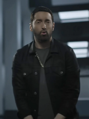 Eminem Houdini Monfrere Dean Coated Trucker Jacket