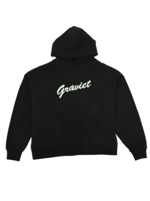 Graviet Logo Black Pullover Hoodie
