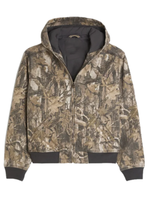 Hollister Camo Zip-Up Hooded Jacket