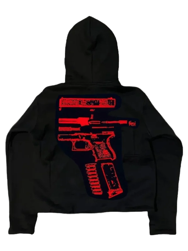 In Glock We Trust Black Fleece Pullover Hoodie