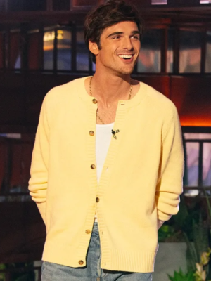 Jacob Elordi The Kelly Clarkson Cashmere Cardigan