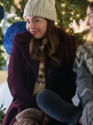 janel-parrish-never-been-chrisd-purple-trench-coat-1