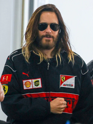 jared-leto-ferrari-vintage-f1-black-bomber-jacket-1