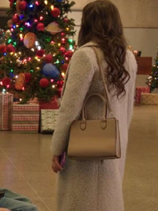 Jessica Parker Kennedy Under The Christmas Sky Sherpa Coat