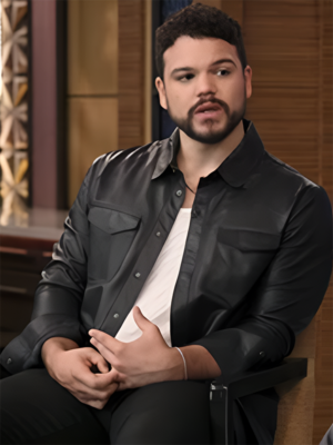 Josh Andrés Rivera Live With Kelly And Mark Leather Jacket