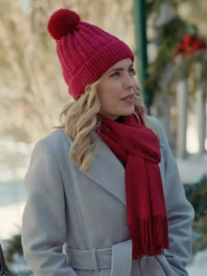 Kirsten Comerford Christmas On The Alpaca Farm Grey Coat