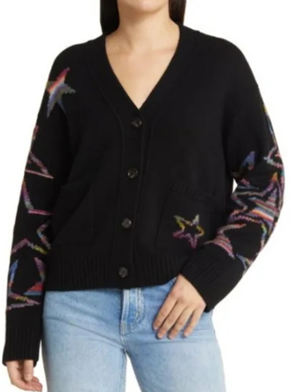 Krista Warner The Lincoln Lawyer S03 Black Cardigan