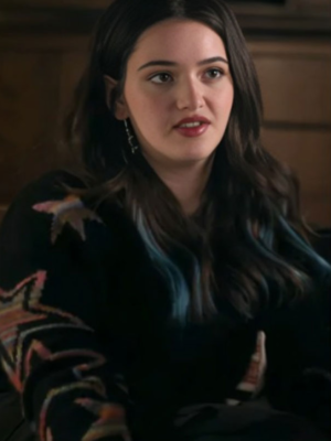 Krista Warner The Lincoln Lawyer S03 Black Cardigan