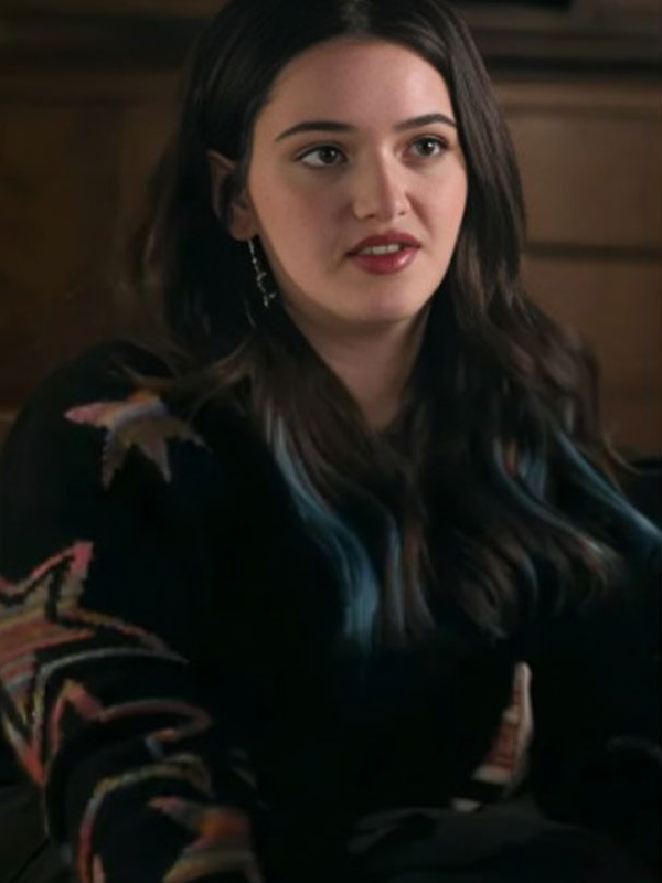 Krista Warner The Lincoln Lawyer S03 Black Cardigan