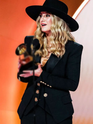 lainey-wilson-2024-grammy-black-suiting-blazer-1
