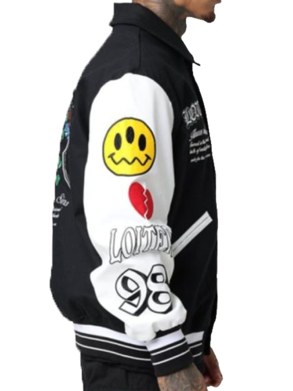 Loiter Wool And Leather Varsity Jacket
