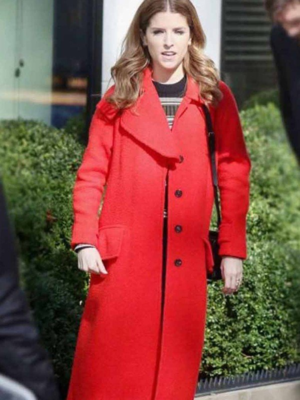 Love Life Darby Anna Kendrick Red Trench Coat