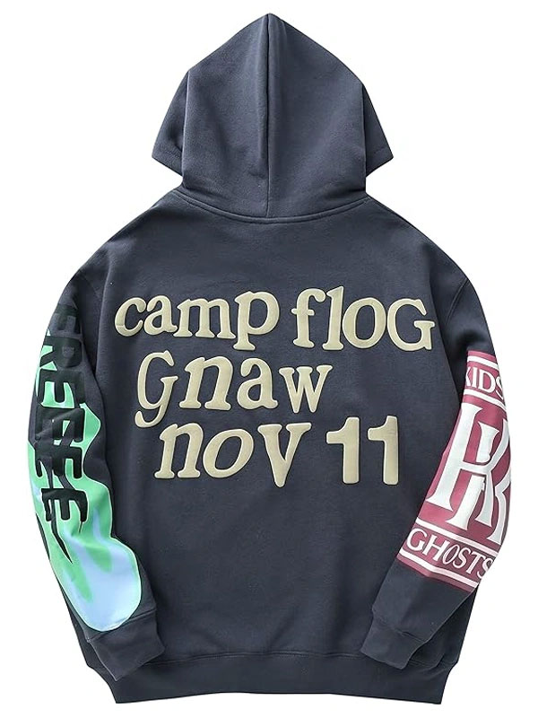 Lucky Me I See Ghosts Black Fleece Pullover Hoodie