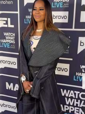 Mary Cosby Watch What Happens Live Denim Coat