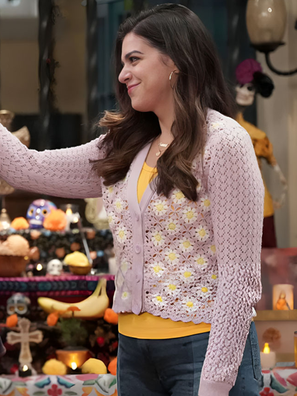 Mayan Lopez Lopez Vs Lopez S03 Floral Knit Cardigan