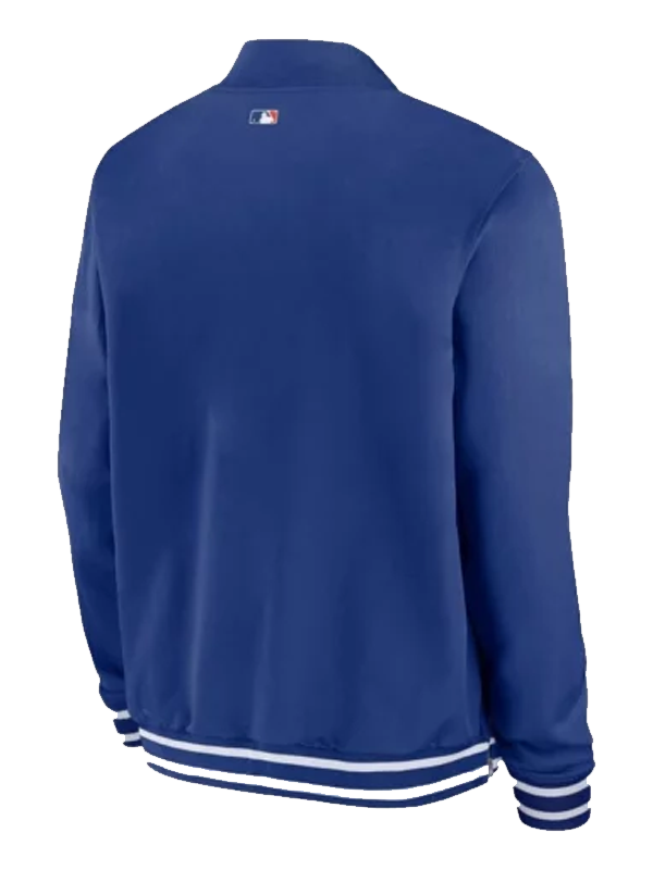 MLB Nike Dugout New York Mets Logo Bomber Jacket