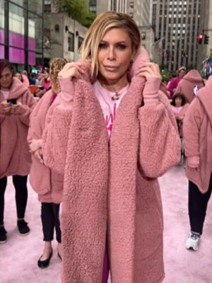 NBA Jill Martin Rose Breast Cancer Lounger Hooded Jacket