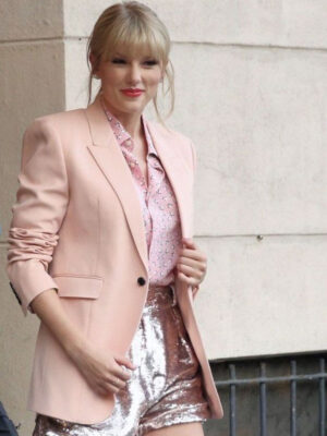 New York City Taylor Swift Light Pink Blazer