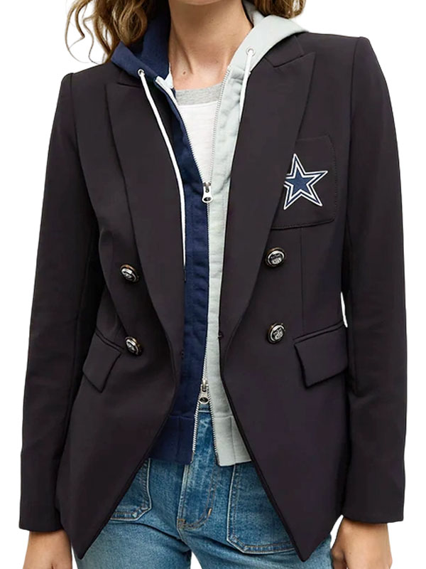NFL Dallas Cowboys x Veronica Beard Dickey Jacket