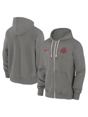 Nike 2024 Sideline Ohio State Player Full Zip Hoodie