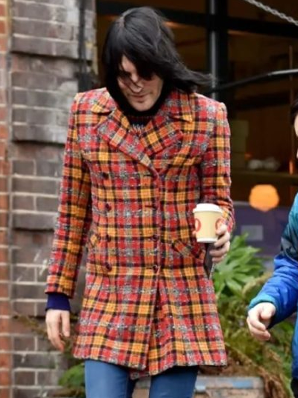 Noel Fielding The Great British Bake Off Fur Trim Coat