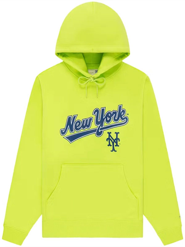 NY Mets Logo Aime Leon Dore Oversized Pullover Hoodie