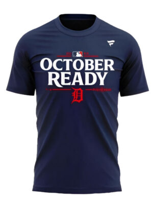 October Ready Detroit Tigers Blue T-Shirt