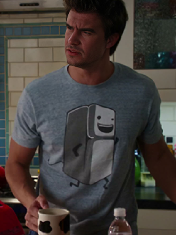 Rob Mayes Mistresses S03 Blue Refrigerator T-Shirt