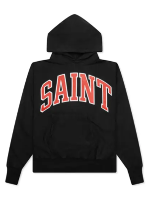 Saint Michael Arch Oversized Fleece Pullover Hoodie
